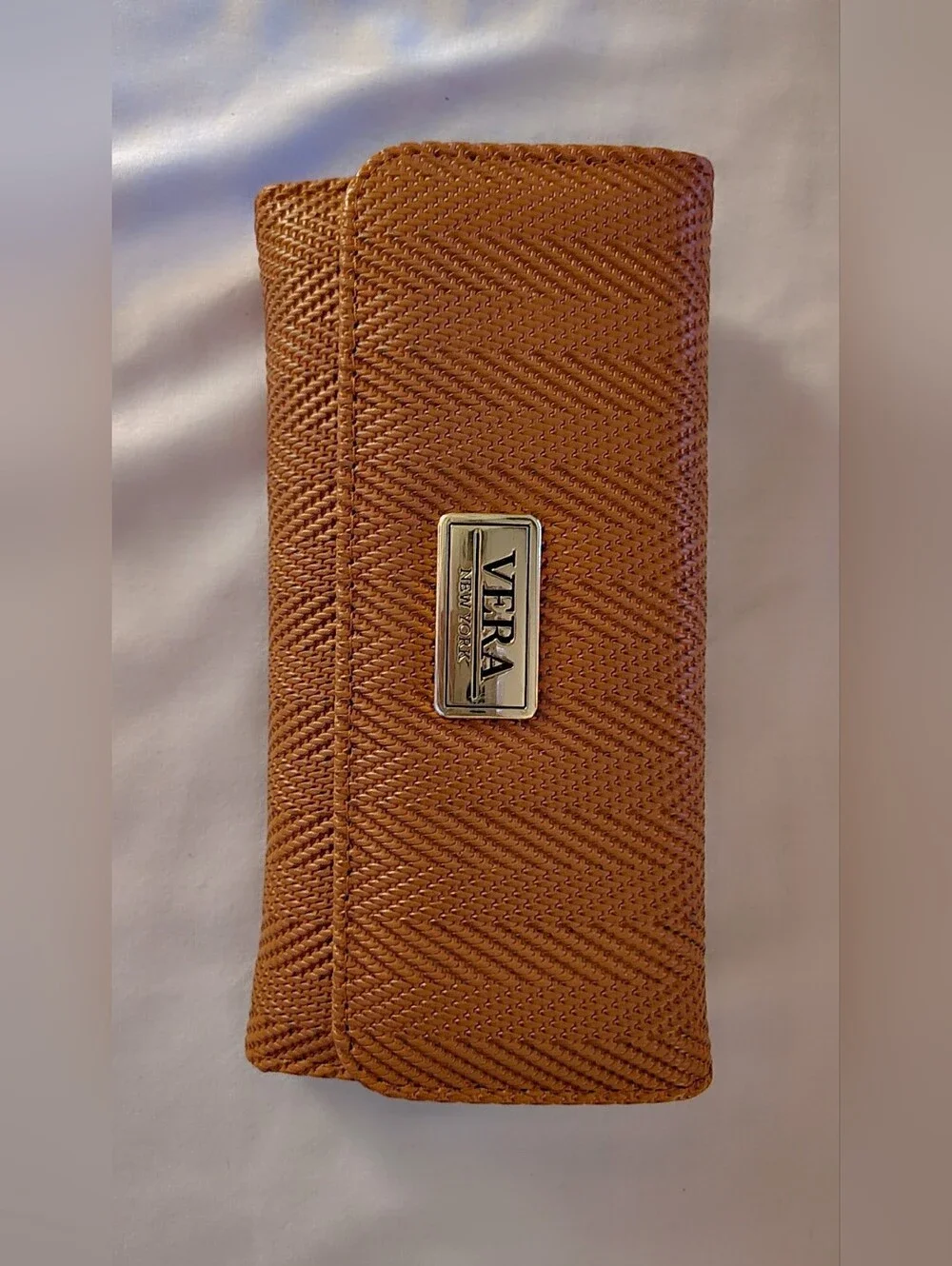 Vera New York Woven Chevron Wallet